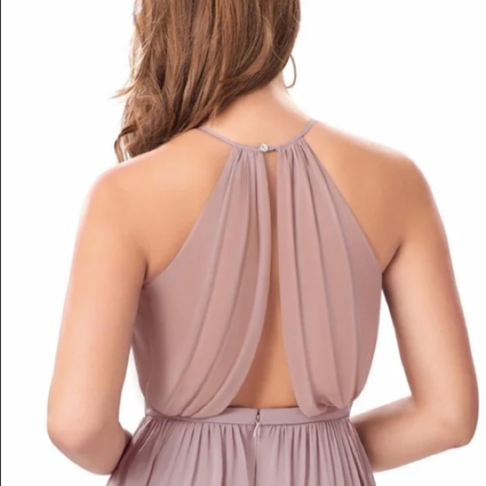 Azazie Dusty Rose Bridesmaids Formal Dress, Size 0